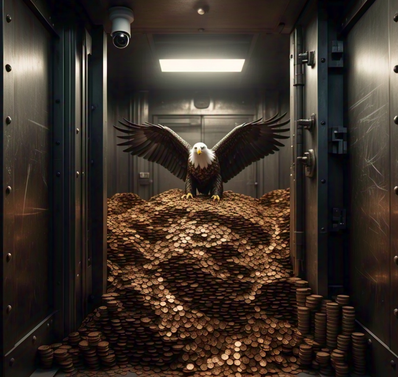 CENT vault with penny reserves